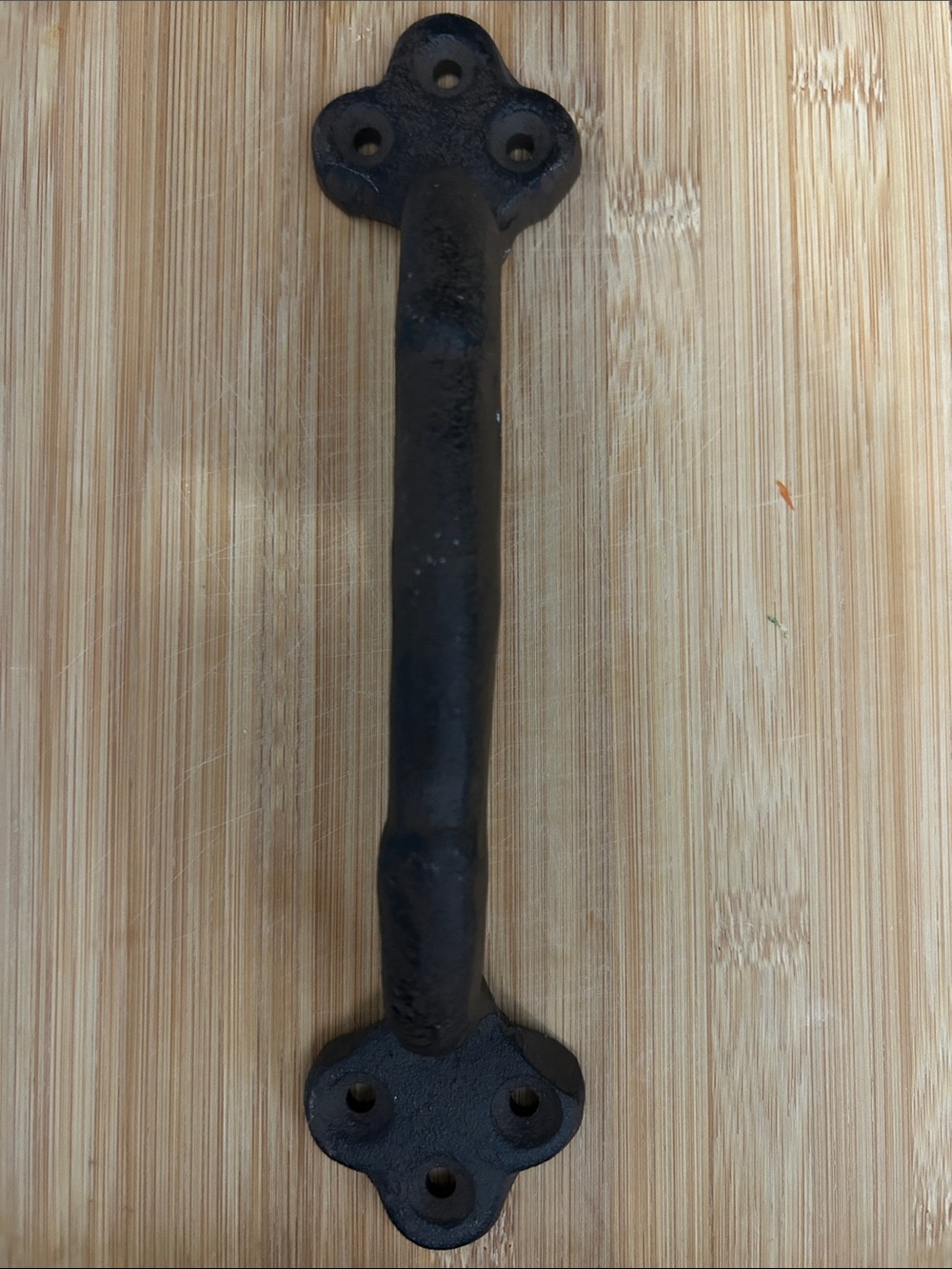 9” Cast Iron Decorative Wall Handle